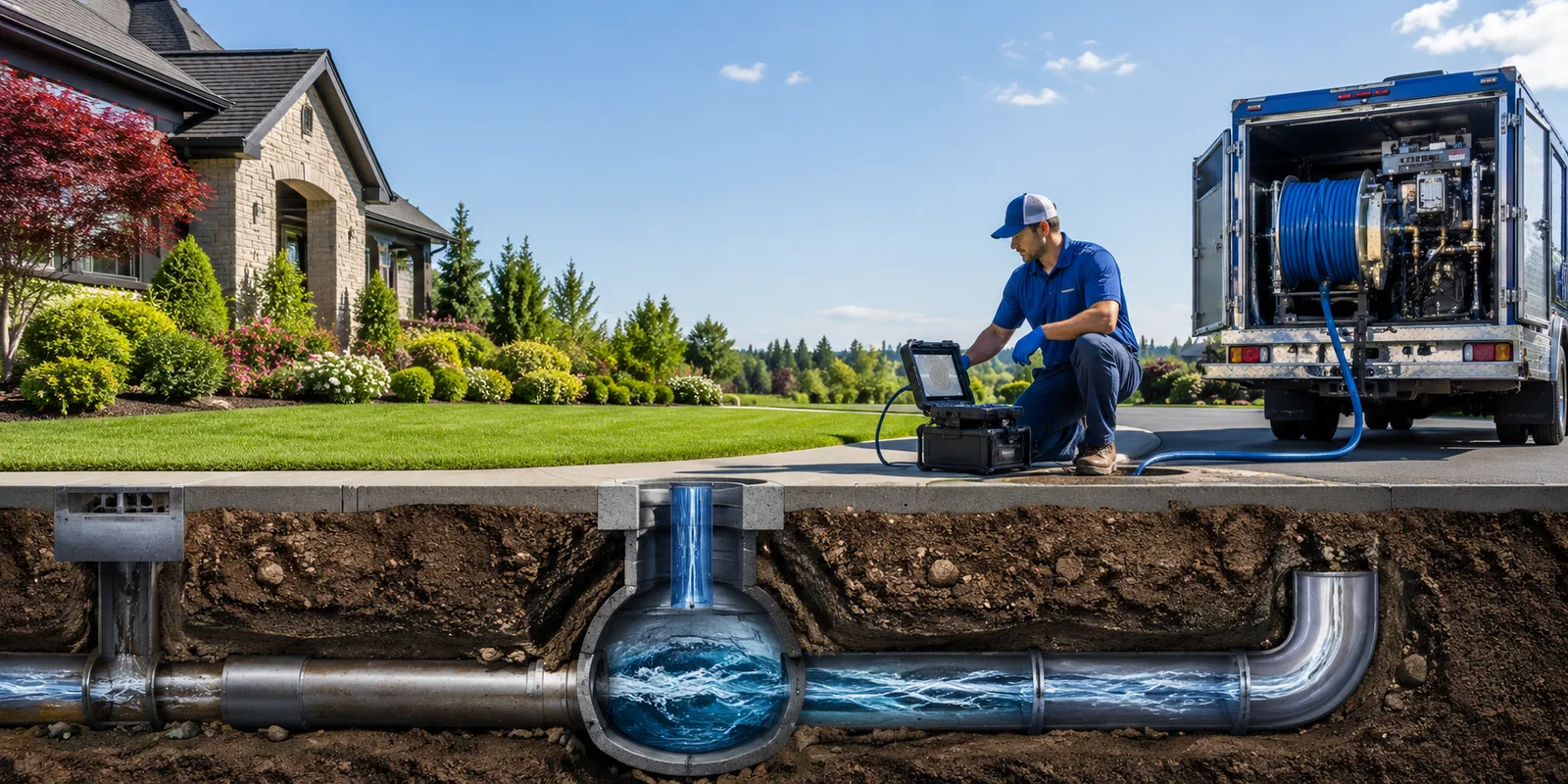 Drainage restoration information for Burns, WY